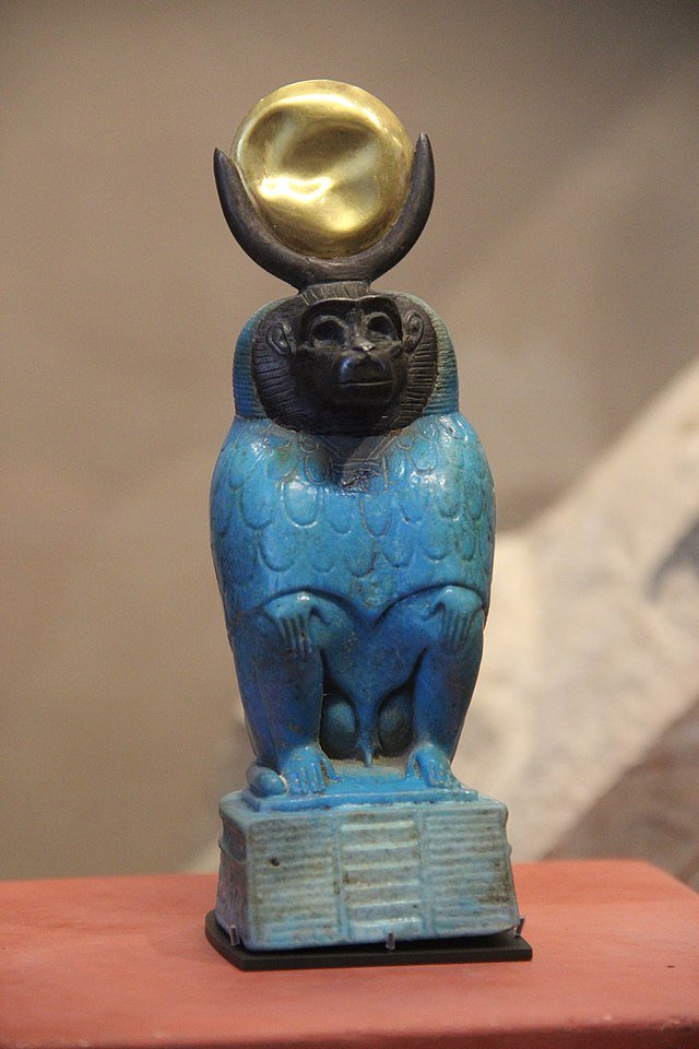 Patung Thoth Berbentuk Baboon